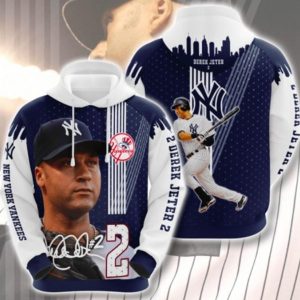 2 Derek Jeter 2 Hoodie 3D
