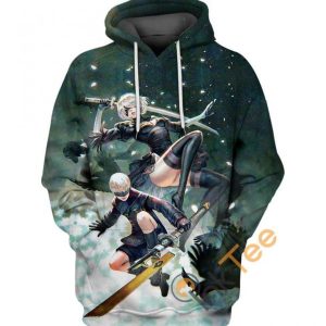 2B And 9S Amazon Hoodie 3D