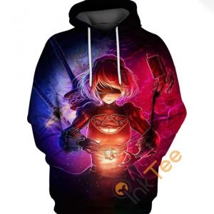2B Nier Automata Amazon Hoodie 3D