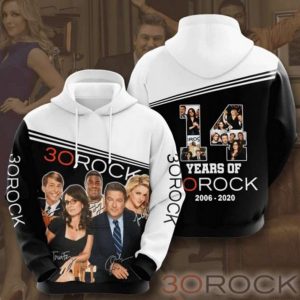 30 Rock Anniversary 3D Pullover Hoodies