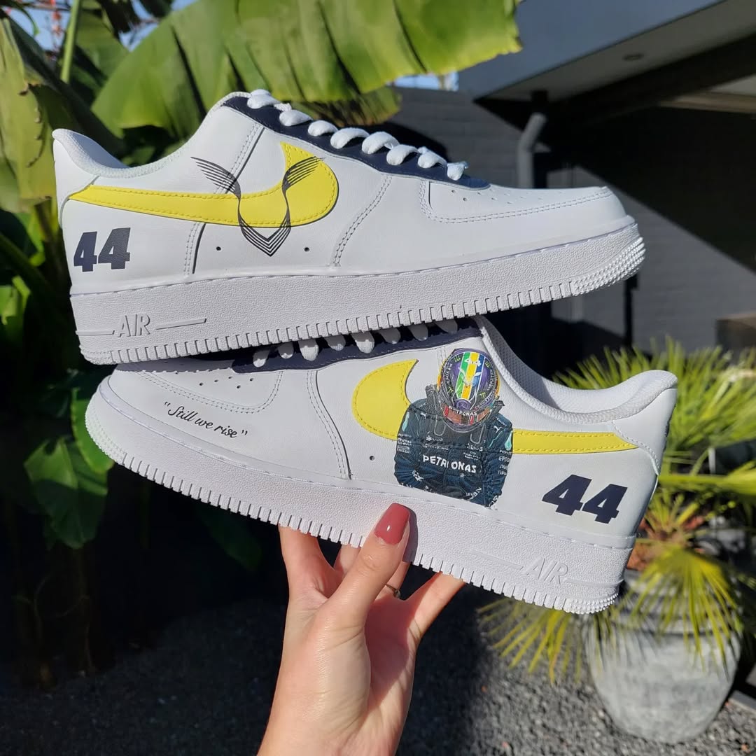 Nike Air Force 1 x Lewis Hamilton Mercedes