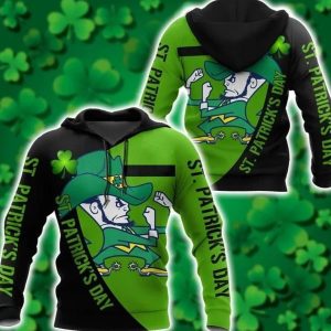 3D All Over Printed Irish St Patrick Day Hoodie