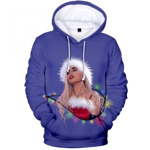 3D Ariana Grande Thank U Next Hoodie