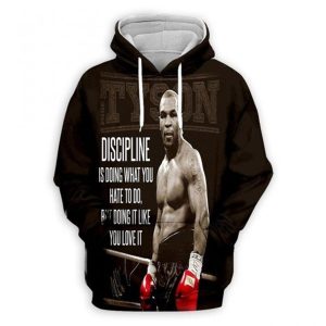 3D Printing Boxing Champion Mike Tyson Hoodie