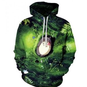 3D Pullover Hoodies Studio Ghibli