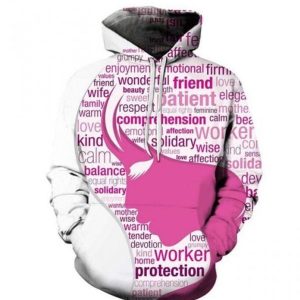 3D Pullover Hoodies Wonderful Women