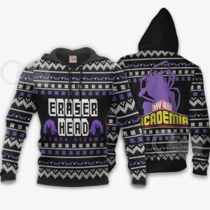 Aizawa Ugly Christmas Sweater Eraser Head My Hero Academia Shirt Hoodie 3D