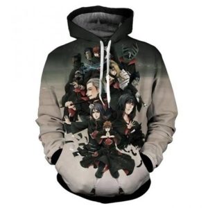 Akatsuki Organization Members Naruto Shippuden Anime Hoodie