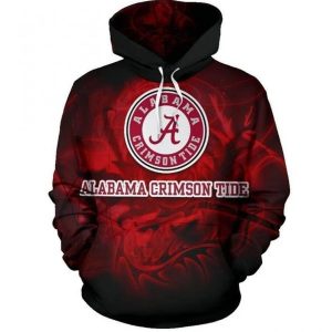 Alabama Crimson Tide Hoodie 3d