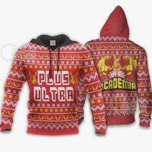 All Might Plus Ultra My Hero Academia Anime Xmas Gift Hoodie