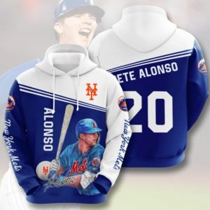 Alonso New York Mets Sport Hoodie 3D