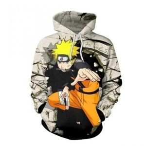 Amazing Ninja Kid Naruto Shippuden Anime Harajuku Hoodie