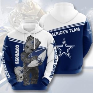 America Is Team Dallas Cowboys Sport Hoodie 3D