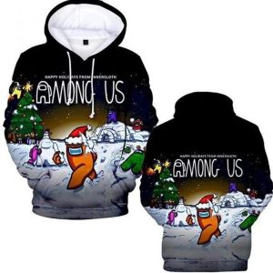 Among Us 3d Hoodie For Youth