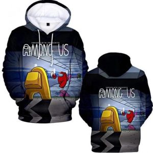 Among Us Hoodie 3d