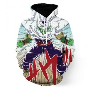 Angry King Piccolo Cape Dragon Ball Z Hoodie 3D