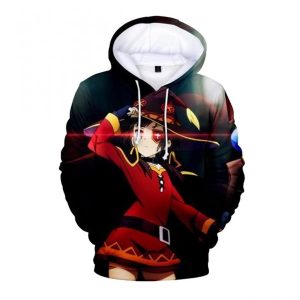 Anime 3D Hoodies  Megumin Konosuba