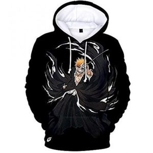Anime Bleach Hoodie 3D