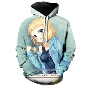 Anime Cosplay Sexy 3D Hoodie