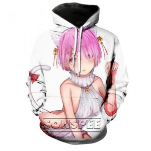 Anime Cosplay Sexy Hoodie 3D
