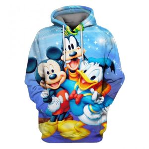 Anime Mickey Mouse Hoodie 3d