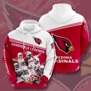 Arizona Cardinals Legends Hoodie 3d