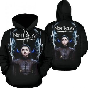 Arya vs Night King Hoodie 3D