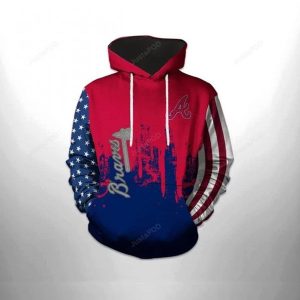 Atlanta Braves 3D All Over Printed Hoodie