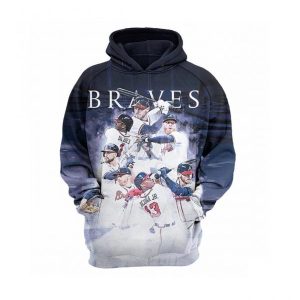 Atlanta Braves 3D Team Hoodie Style