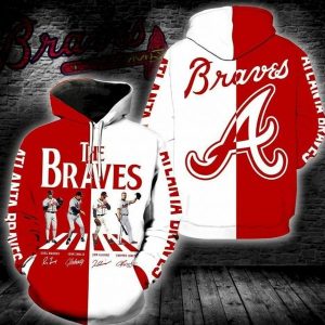 Atlanta Braves The Braves Hoodie 3D All Over Print