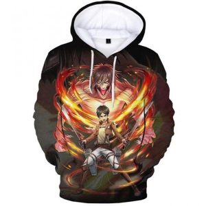 Attack on Titan 3D Print Hoodie