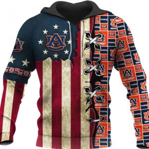 Auburn Tigers Hoodie 3D