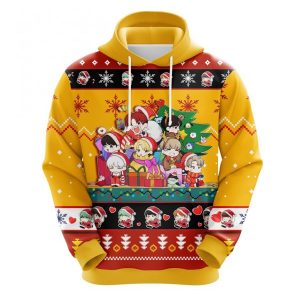 BTS 1 Christmas cute Noel Mc Ugly Hoodie 3D