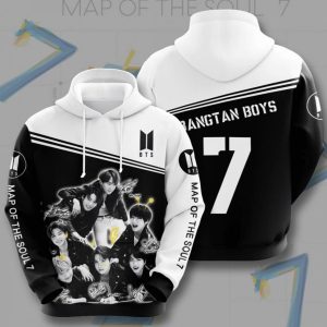 Band Bts Hoodie 3D