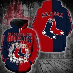 Baseball Boston Red Sox Hoodie 3D