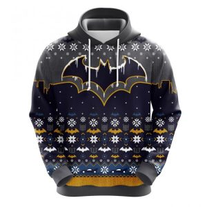 Batman 2 Christmas cute Noel Mc Ugly Hoodie 3D