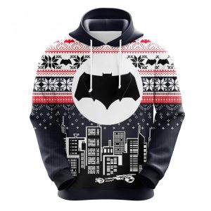 Batman Christmas cute Noel Mc Ugly Hoodie