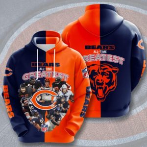 Bears All Time Greatest Hoodie 3D