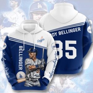 Bellinger Los Angeles Dodgers 3d Hoodie