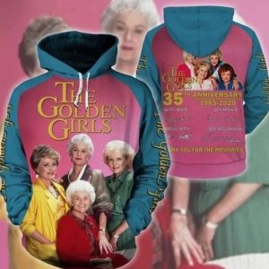 Betty White The Golden Girls 3D Hoodie