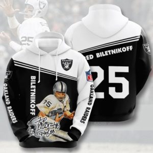 Biletnikoff 25 Hoodie 3D