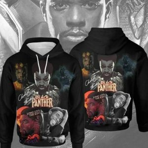 Black Panther Long Live The King Signature 3D Hoodie