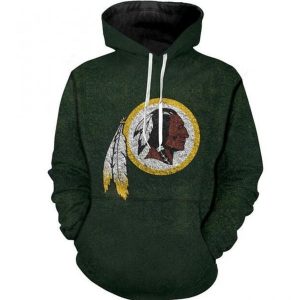 Blue Washington Football TeamHoodie 3D
