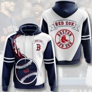 Boston Red Sox 3d Hoodie