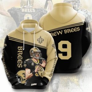 Brees 9 Hoodie 3D