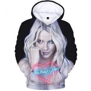 Britney Spears 3D Printed Hoodie