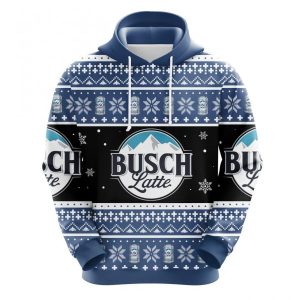 Busch Beer 2 Christmas cute Noel Mc Ugly Hoodie 3D