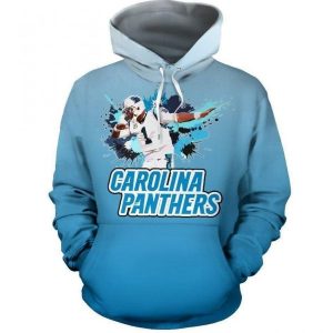 Cam Newton Hoodie 3D All Over Print