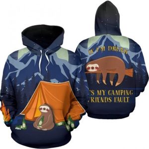 Camping Hoodie 3D