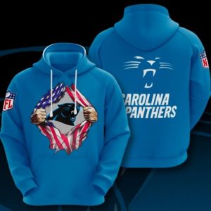 Carolina Panthers Blue Sport Hoodie